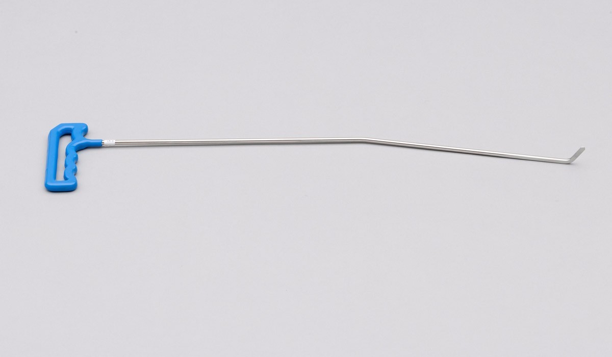 LR-6 3/16" diam, 19 1/2" length, 1" toe, 55 angle, Rt hand med tip, 2 bends PDR
