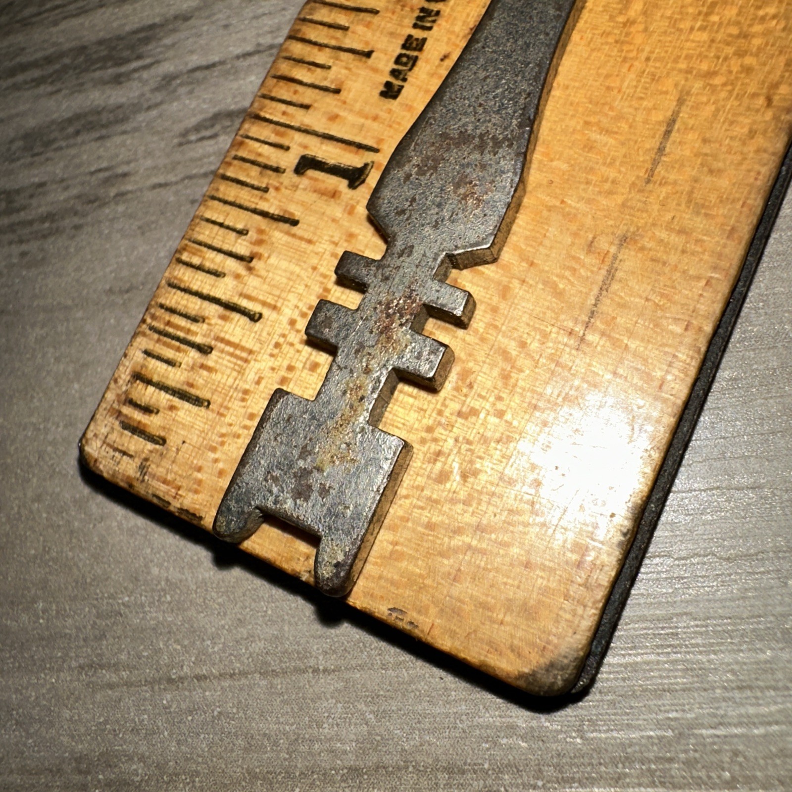 Antique Yale & Towne Flat Skeleton Key #10 Original Key