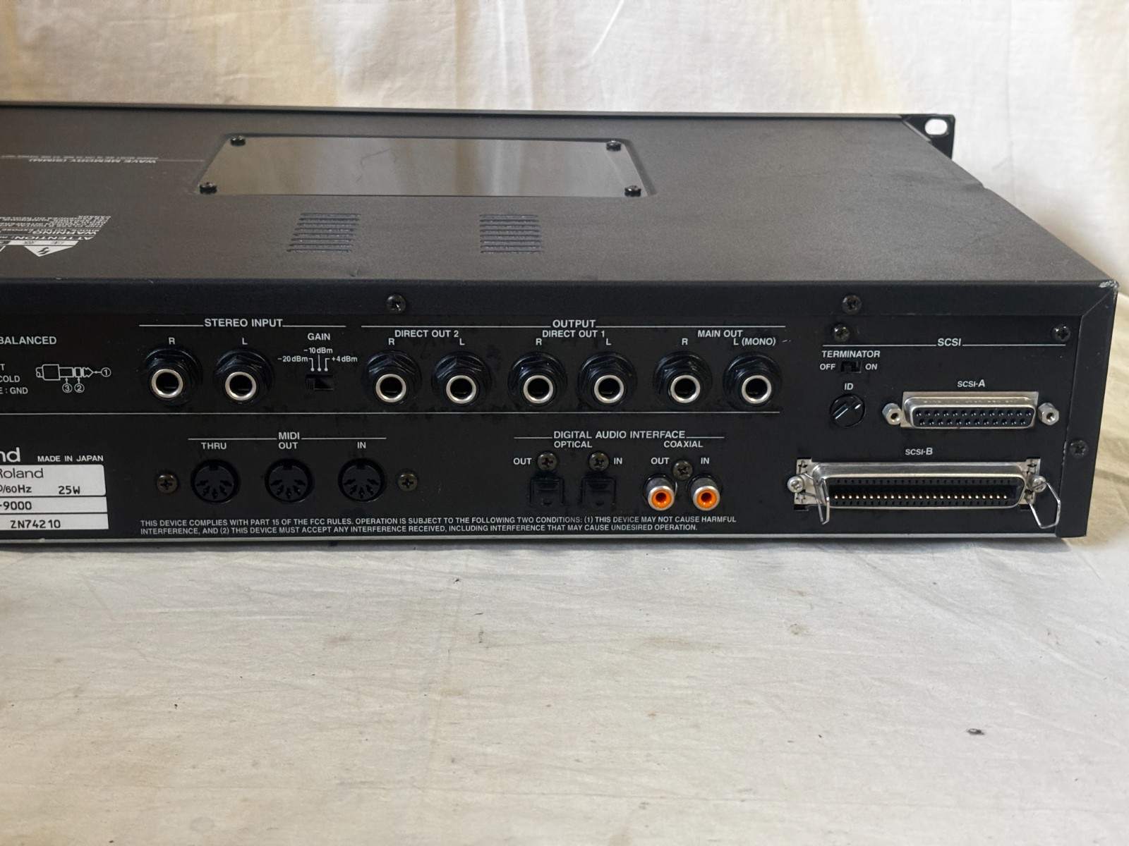 Roland VP-9000 VariPhrase Processor Zip disk