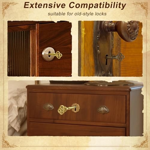 Universal Skeleton Key Set - 12PCS Hollow Barre Skeleton Keys Replacement for