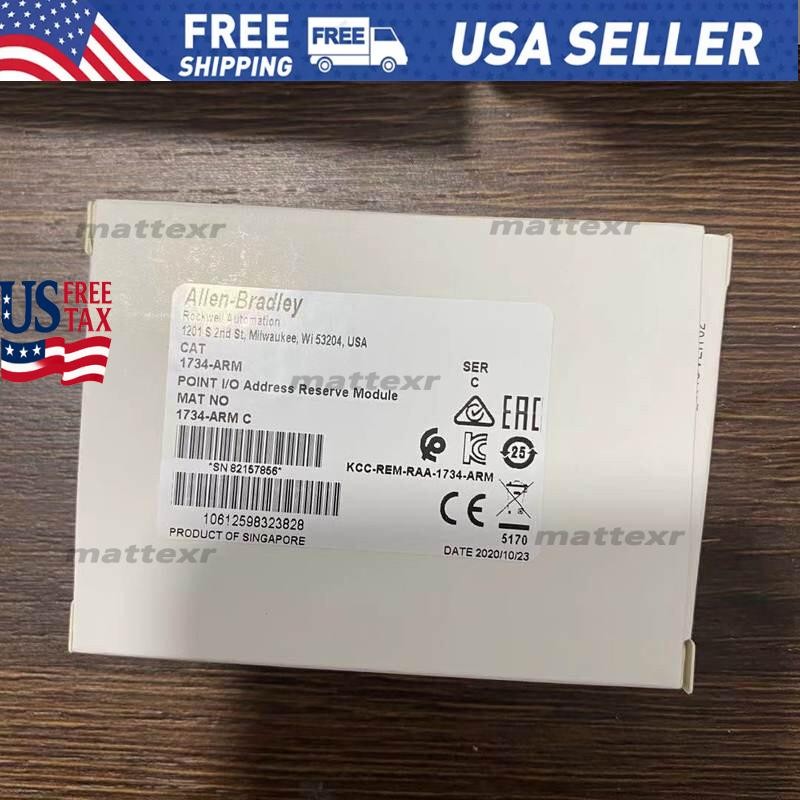 NEW 1734-ARM AB POINT I/O Address Reserve Module 1734ARM AB US Free Tax
