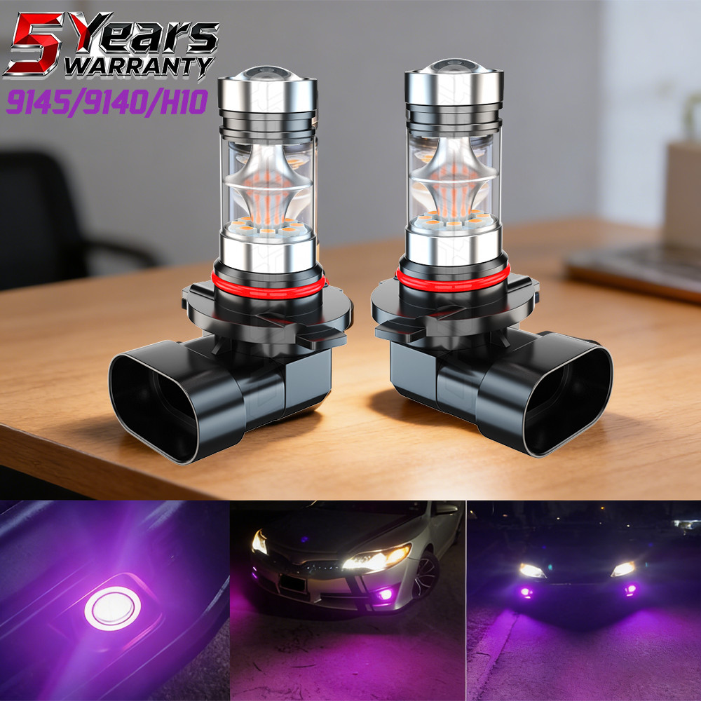 Pink purple LED Fog Light Bulbs For Chevy Silverado 1500 2500HD 3500HD 2003-2006