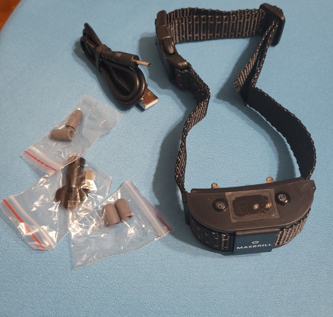 Rechargeable Barking Control Collar Small/medium Dogs Black DC630-M2