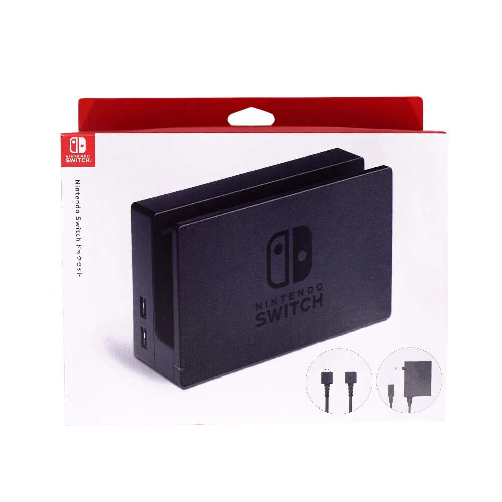 Original Nintendo Switch Charging Dock+AC Adapter Power Cable+HDMI CABLE Set TV