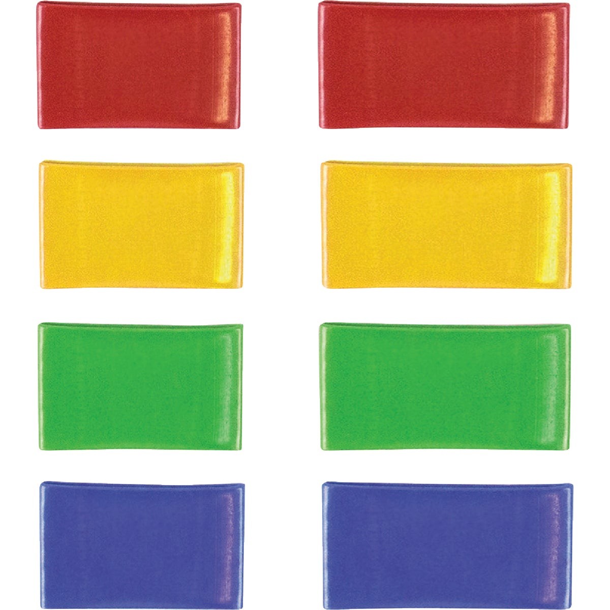 Lucky Line Write-On Key Identifiers Bands (8-Pack) 17208 Lucky Line 17208