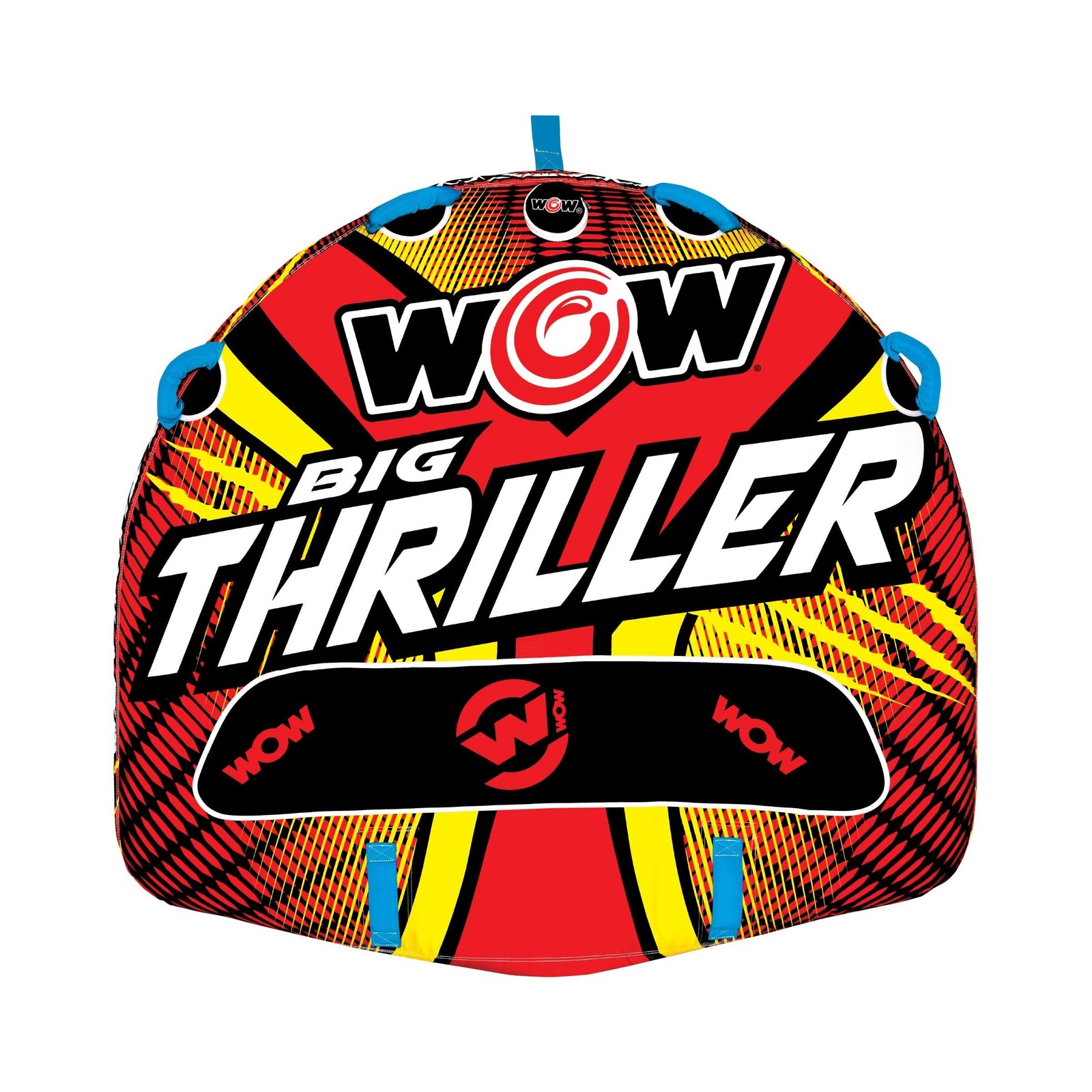 Wow Sports Thriller Towable Deck Tube for Boating Adults, Tubing Boat Inflata...