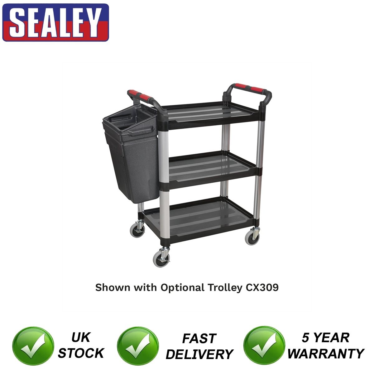 Sealey Waste Disposal Bin CX312