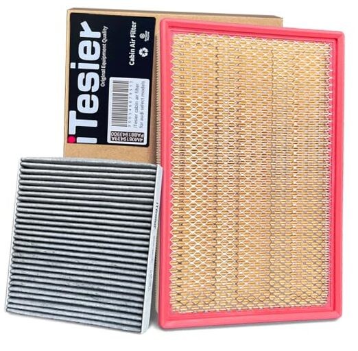 Cabin Engine Air Filter kit for 2011-2024 Ram 1500 (NOT FOR 6.2L), Ram 1500