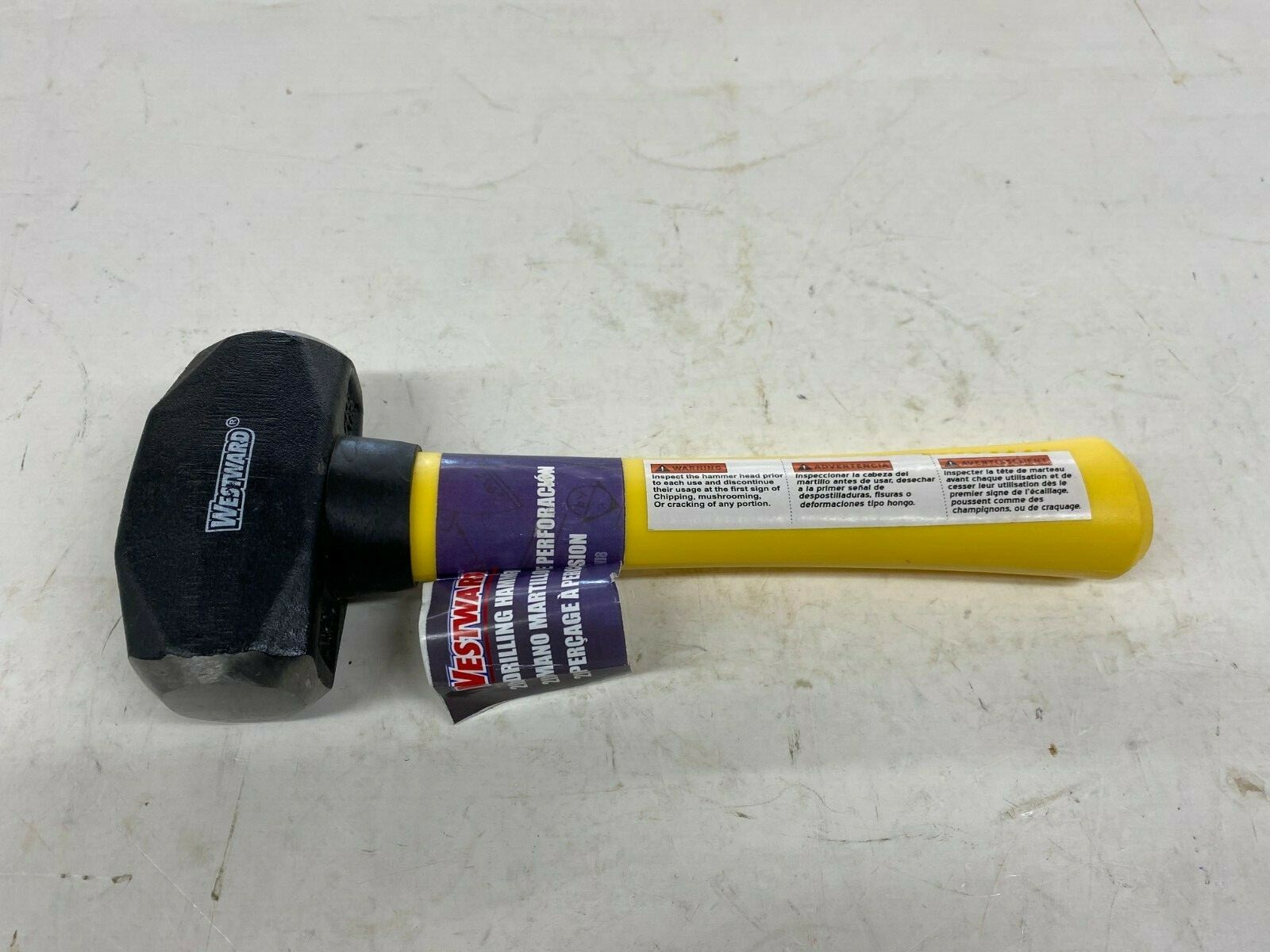 Westward 6DWJ8 2LBS Drilling Hammer, 3 3/4" X 1 3/4" Head