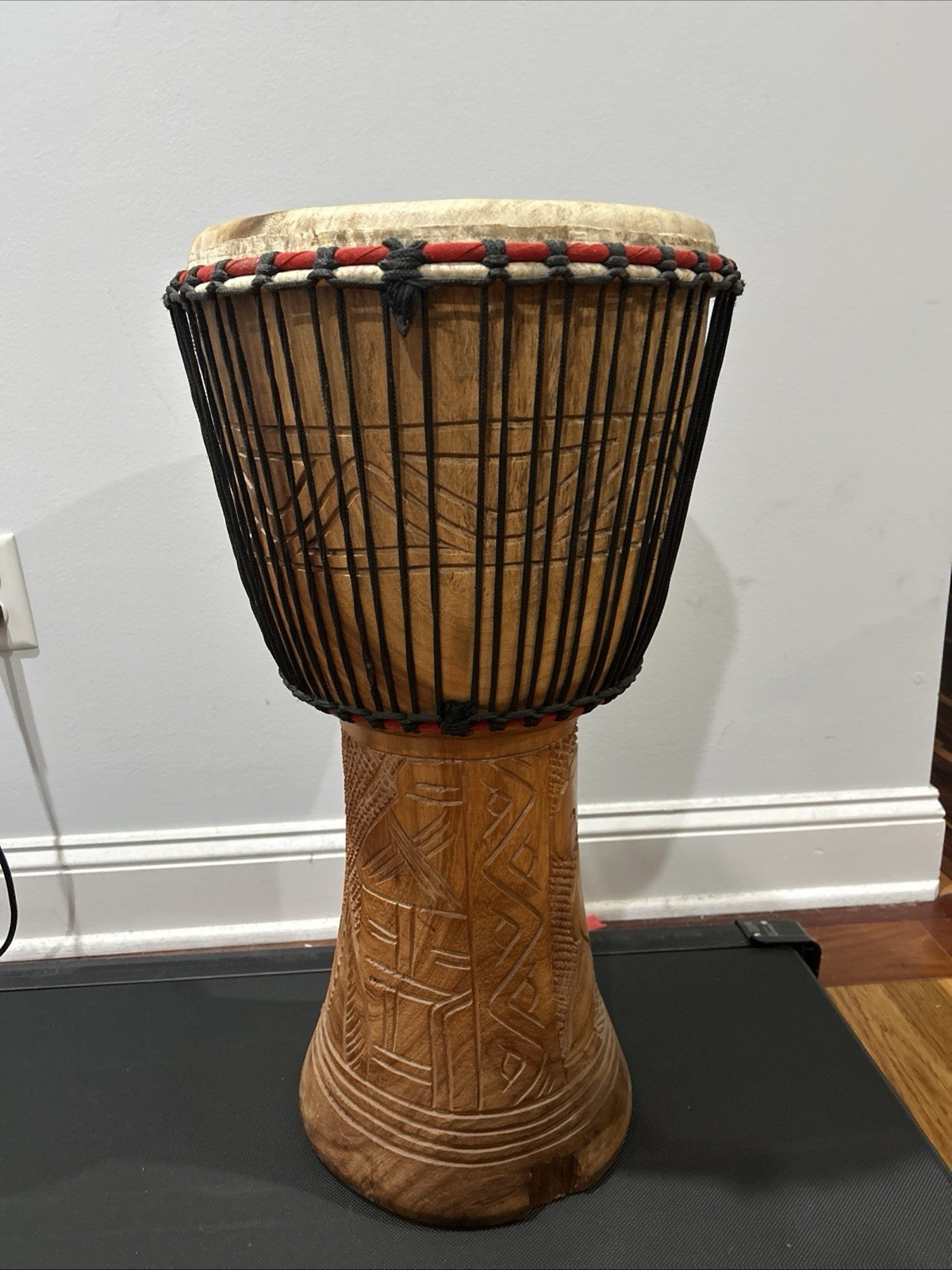 Large African Djemebe Drum Handcrafted New