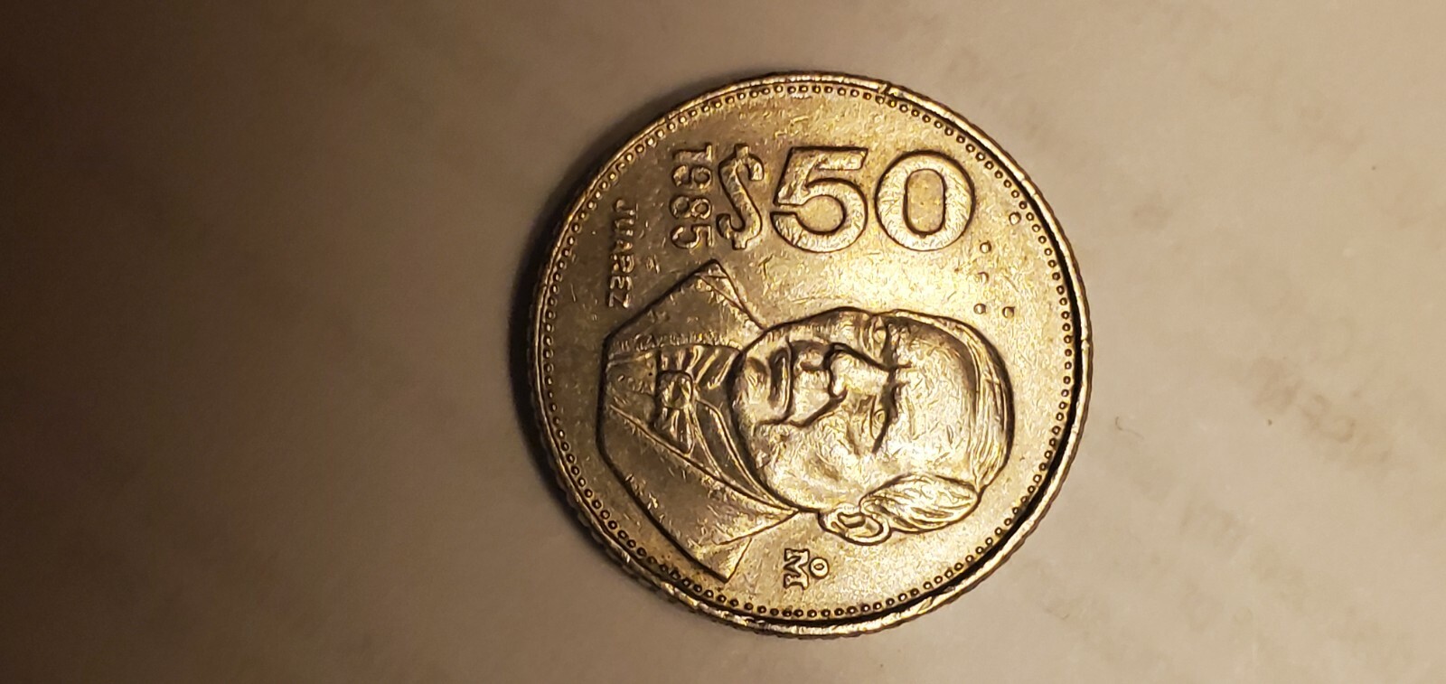 1985-Mo MEXICO 50 PESOS NGC MS65 FINEST KNOWN