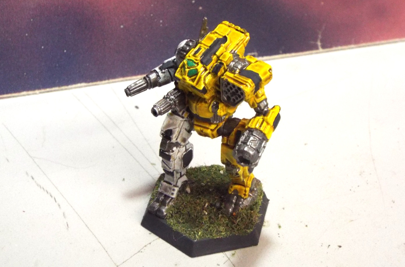BATTLETECH ORION MECH (CATALYST, PLASTIC, PAINTED)