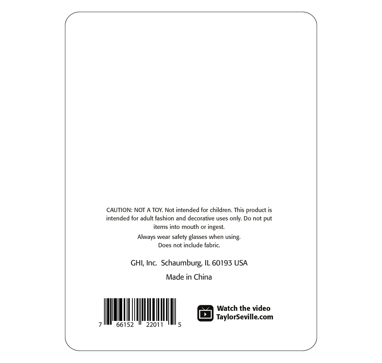 Taylor Seville Magic Flat Head Patchwork Fine .5 50PCS