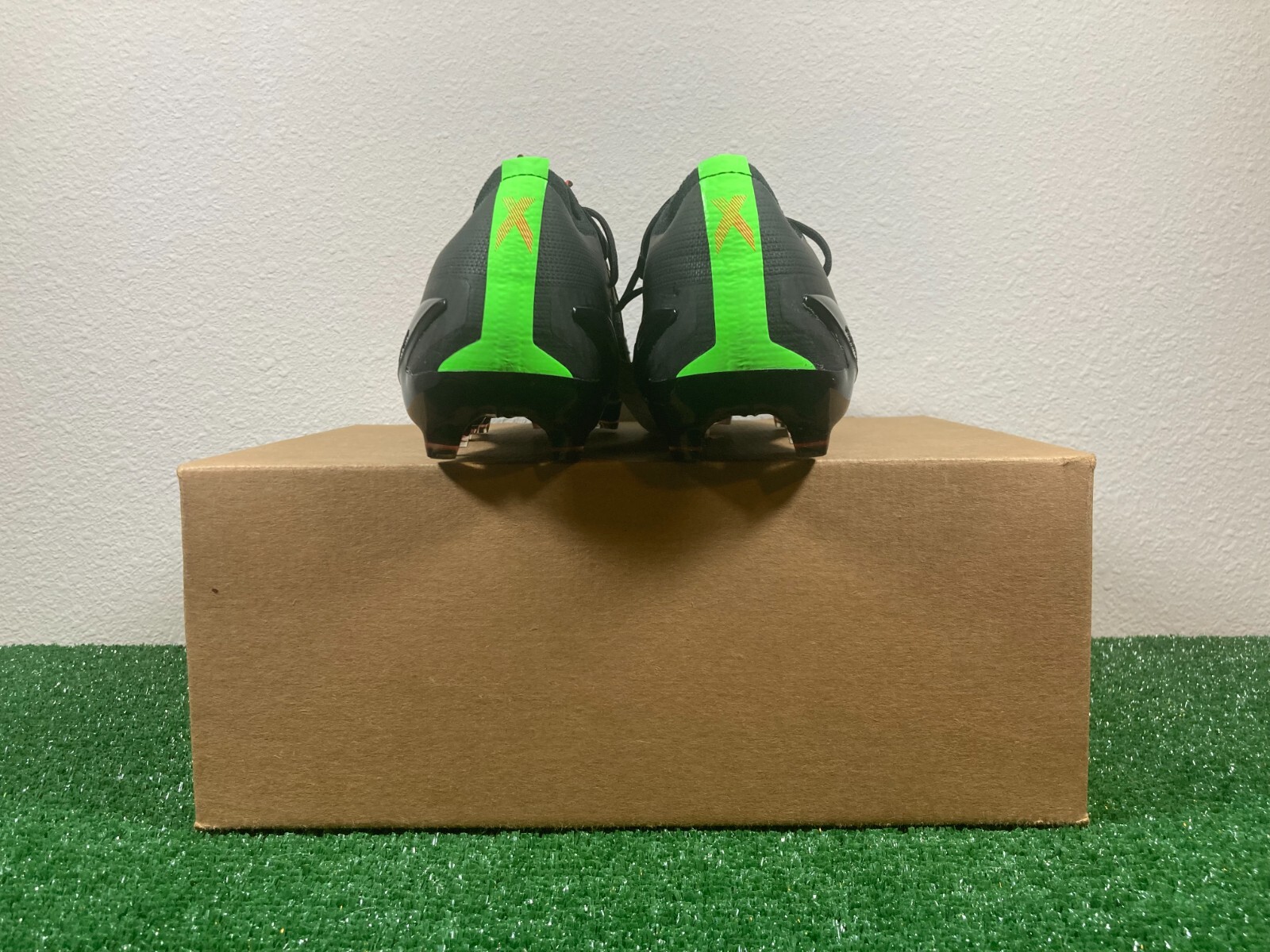 6.5 Men/7.5 Women - Adidas X Speedportal.1 FG Black Red Soccer Cleats GW8429 nby
