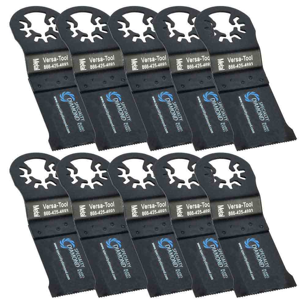 Versa Tool MB10B 35mm Bi-Metal Multi-Tool Saw Blades 10/Pk Fits Fein Multimaster