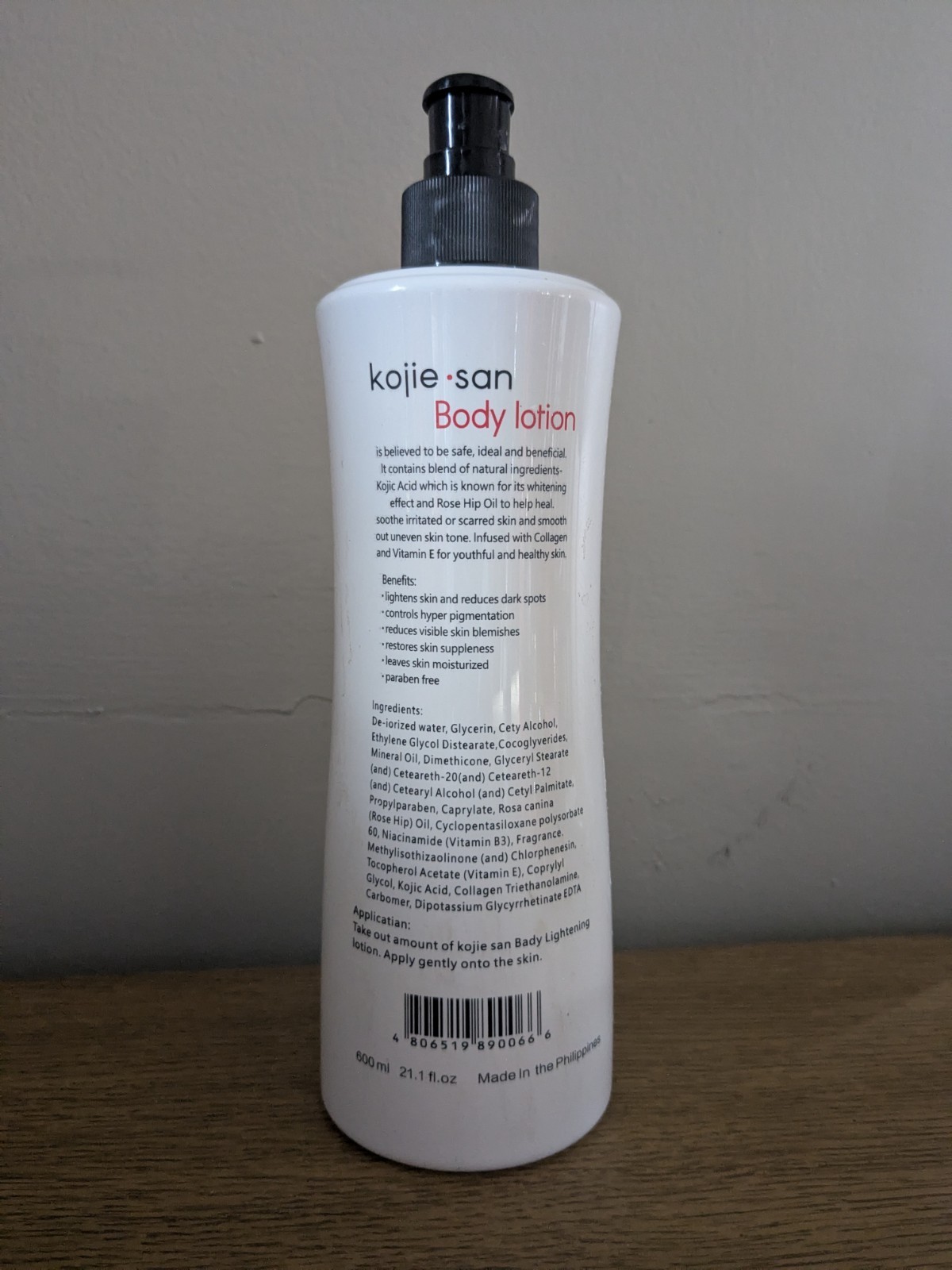 Kojie San Kojic Skin Lightening Body Lotion 💯 Original 600ml