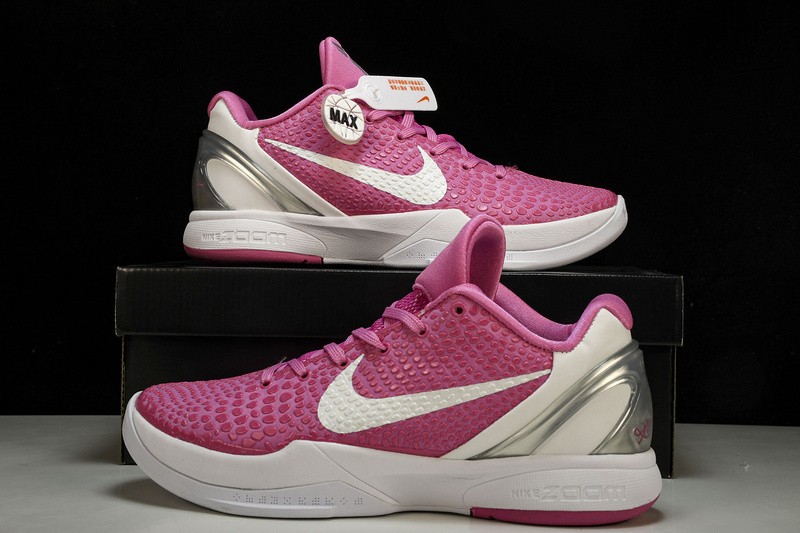Kobe 6 Protro Kay Yow Think Pink (2021) DJ3596-600 Men's Shoe Sizes 6.5-14