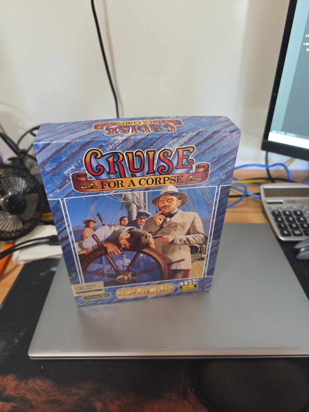 Cruise For A Corpse - for the Commodore Amiga - CIB With MAP