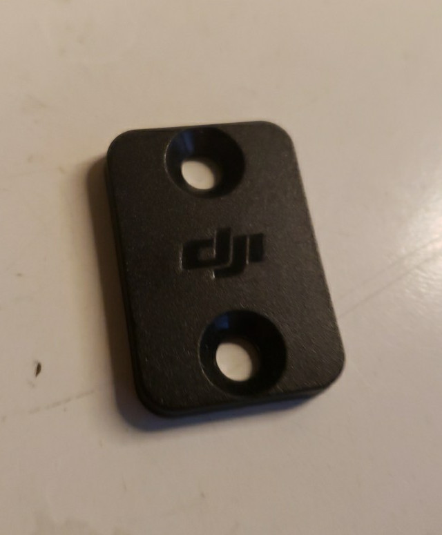 DJI gimbal riser block/counterweight mounting plate
