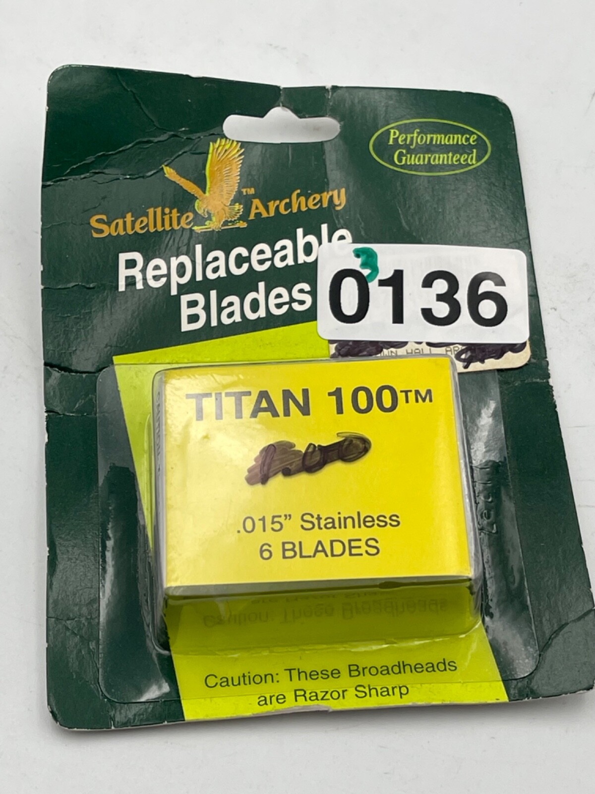 Satellite Archery Titan 100 .015" Replacement Blades 6Pack