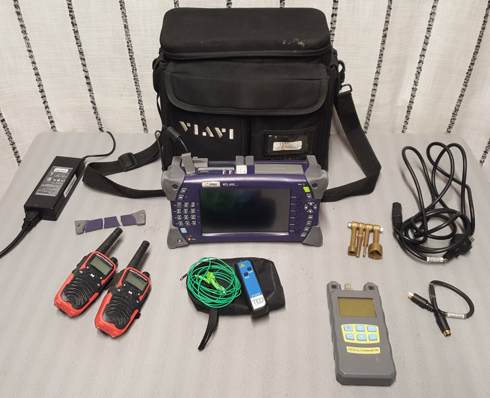 JDSU MTS4000 TYPE 4126 LM OTDR Power Meter