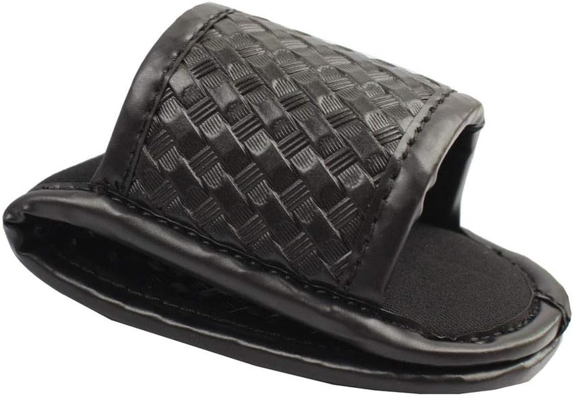 Compact Flashlight Holder, Open Top Compact Light Holder -Duty Belt Basketweave