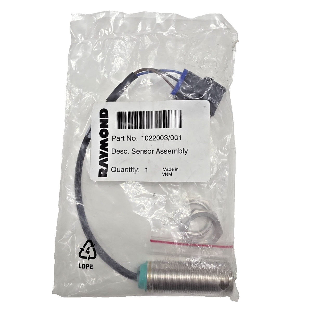 1022003/001, Raymond Proximity Sensor, New-Free Shipping