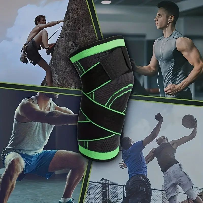 2P Adjustable Knee Compression Support for Arthritis Pain,Running Safety,Unisex