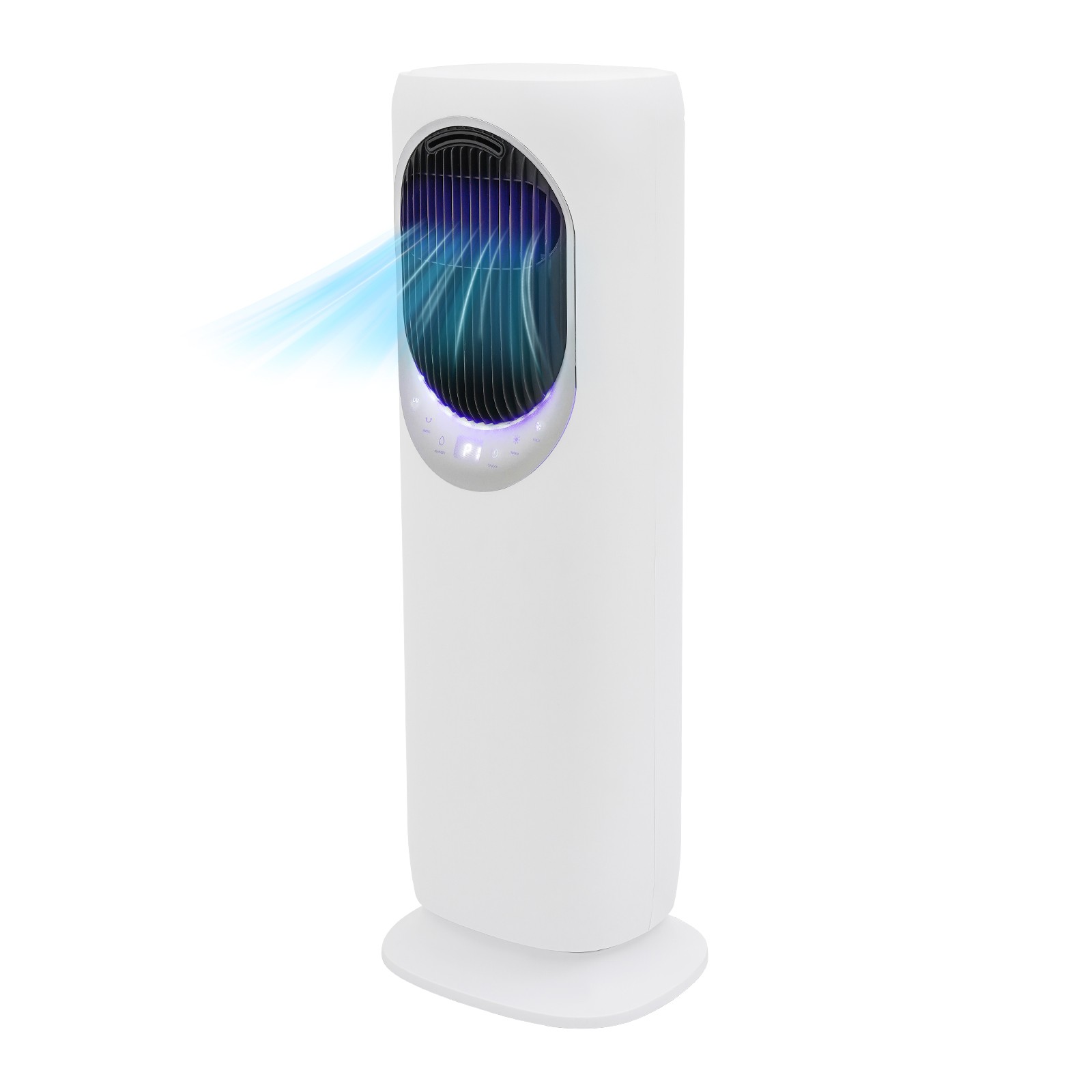 Dual-purpose Heating & Cooling Air Conditioner Fan Standing Fan and Heater Combo