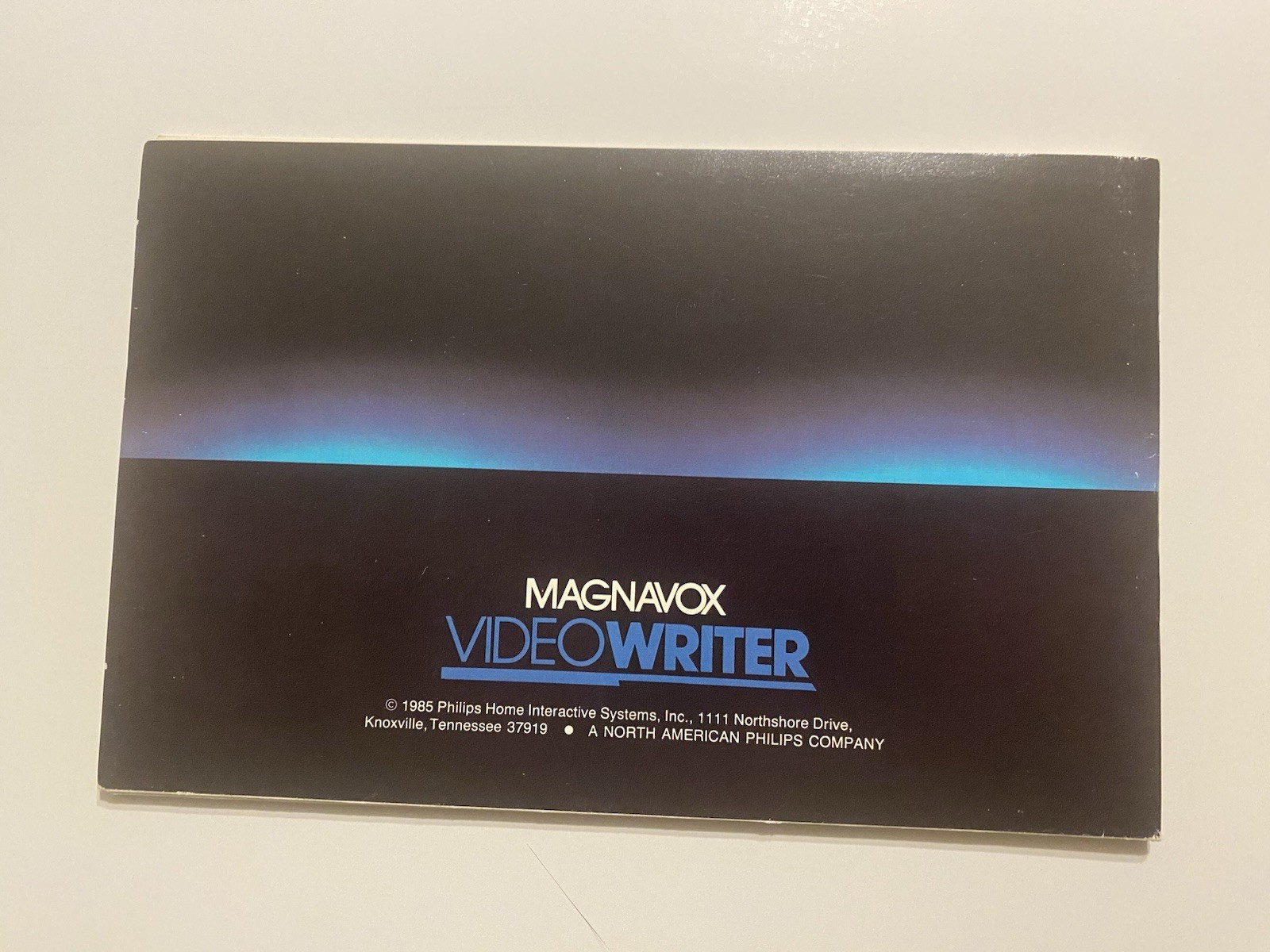 1985 MAGNAVOX VIDEOWRITER Word Processor USER'S MANUAL AND PULL OUT GUIDE