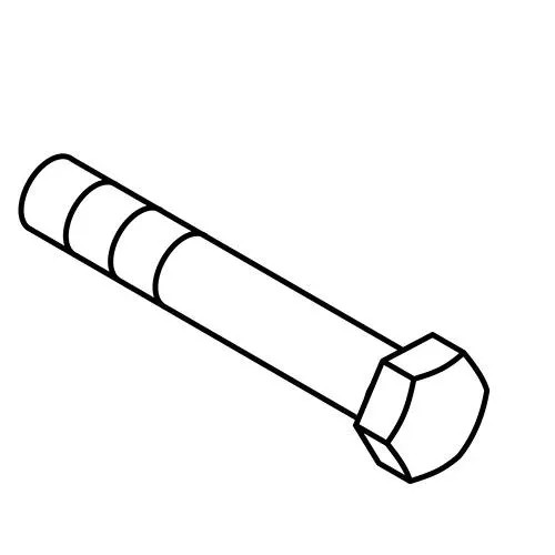 John Deere 19M7396 Hexagonal Head Screw