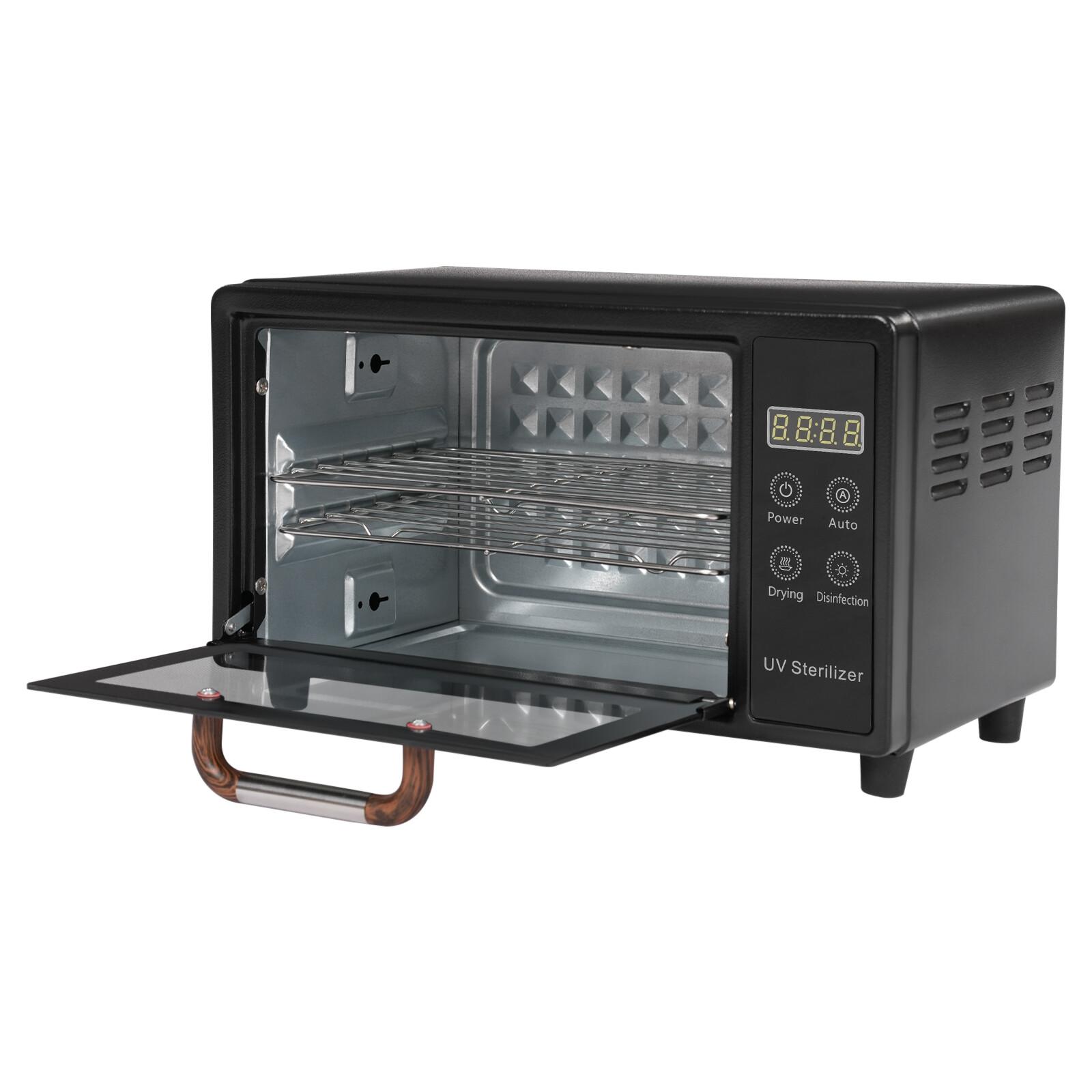 High-Temperature Sterilizer Nail Tools Sterilizer Black Tabletop Sterilizer US