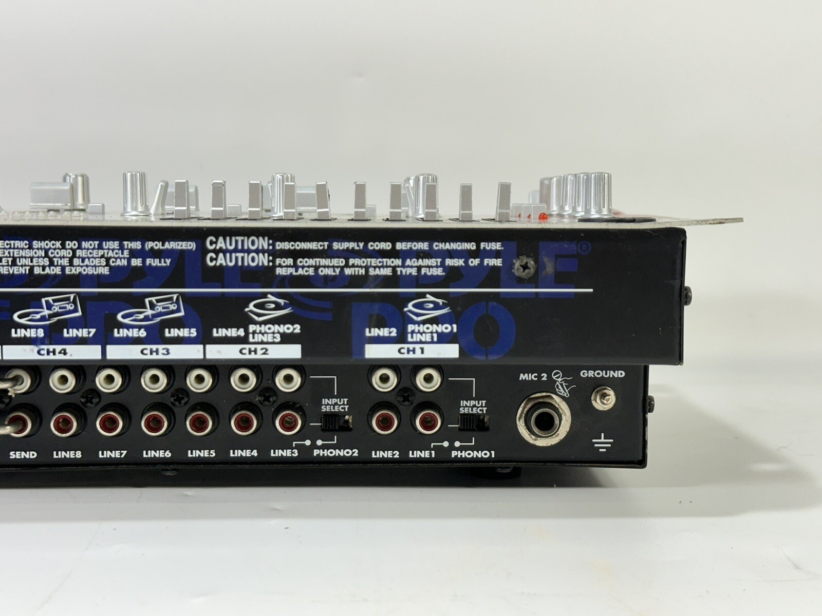 PYLE Pro PYD-1928 ~ 4-Channel Professional Mixer with EQ & Echo ~ WORK/READ