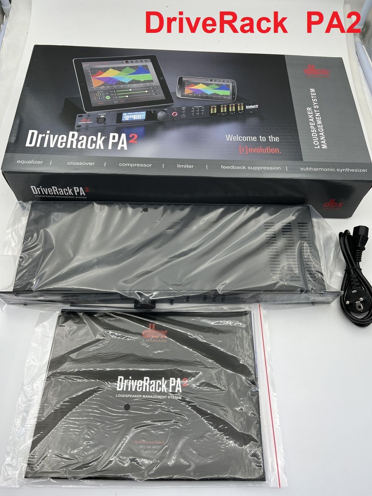 New DBX DriveRack PA2 Complete Loudspeaker Management System PA2 US Stock