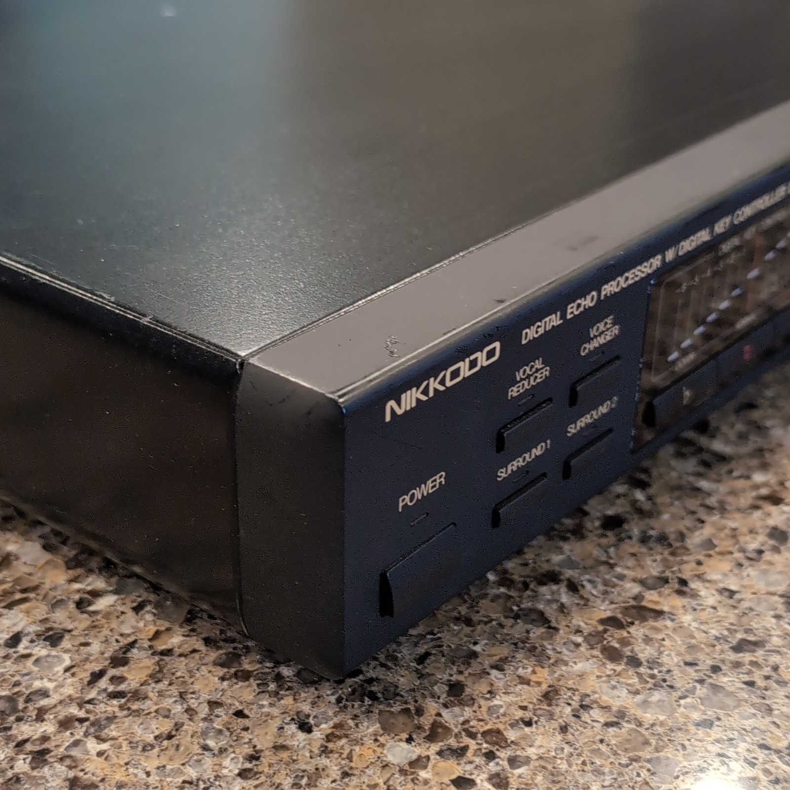 Nikkodo DEP-2000K Digital Echo/Key Processor 1U Rack 2CH RCA 1/4" Black