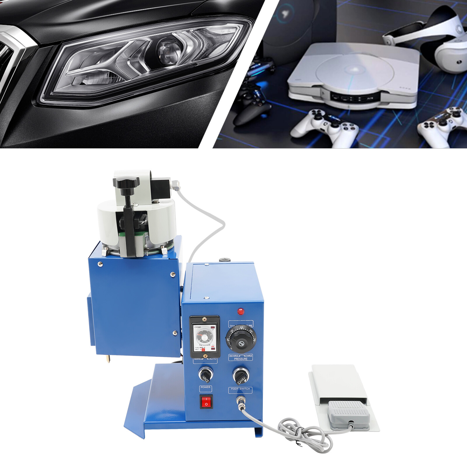 10000 CPS Adhesive Dispenser Equipment 800W Hot Melt Glue Gluing Machine NEW