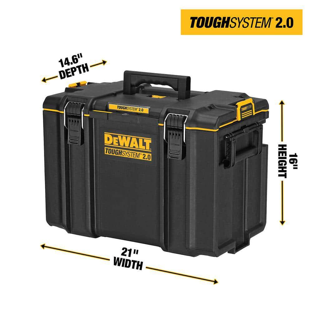 TOUGHSYSTEM 2.0 22 in. Extra Large Tool Box and 2.0 Deep Tool Tray