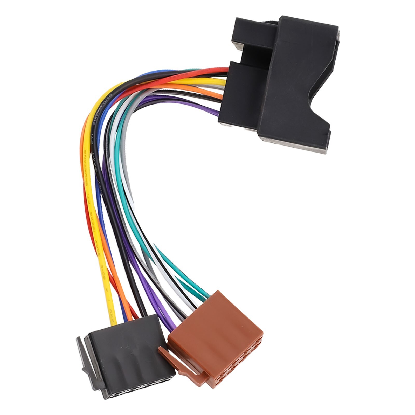 Quick Installation For Golf Car Stereo ISO Wiring Harness Adapter Cable