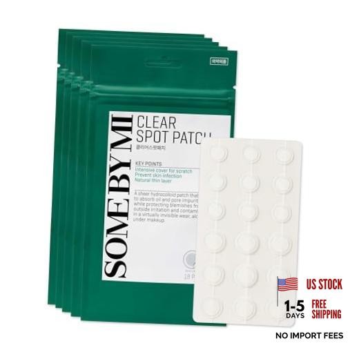 Miracle Clear Spot Patch - Pack of 5 - 90 Ct - Hydrocolloid - 90 Count