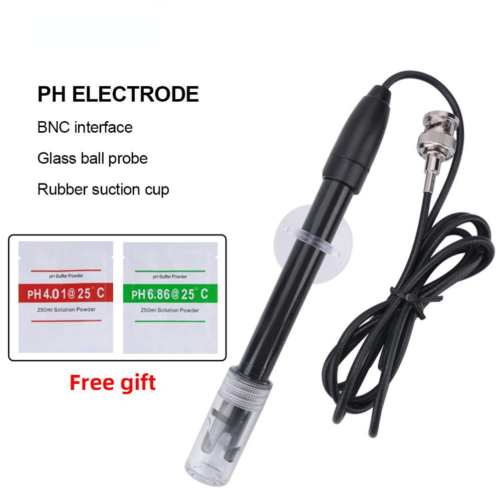 Laboratory Electrode Ph Meter Potential Test BNC Q9 Connector 1.2/3M Wire Probe