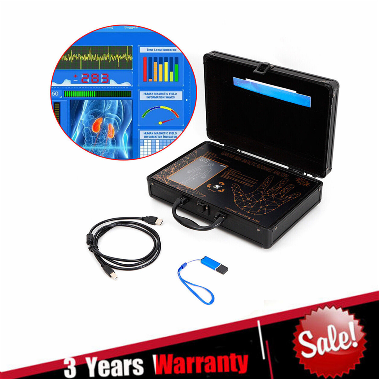 2026 New Quantum Magnetic Resonance Body Analyzer 6TH Gen Quantum Magnetic
