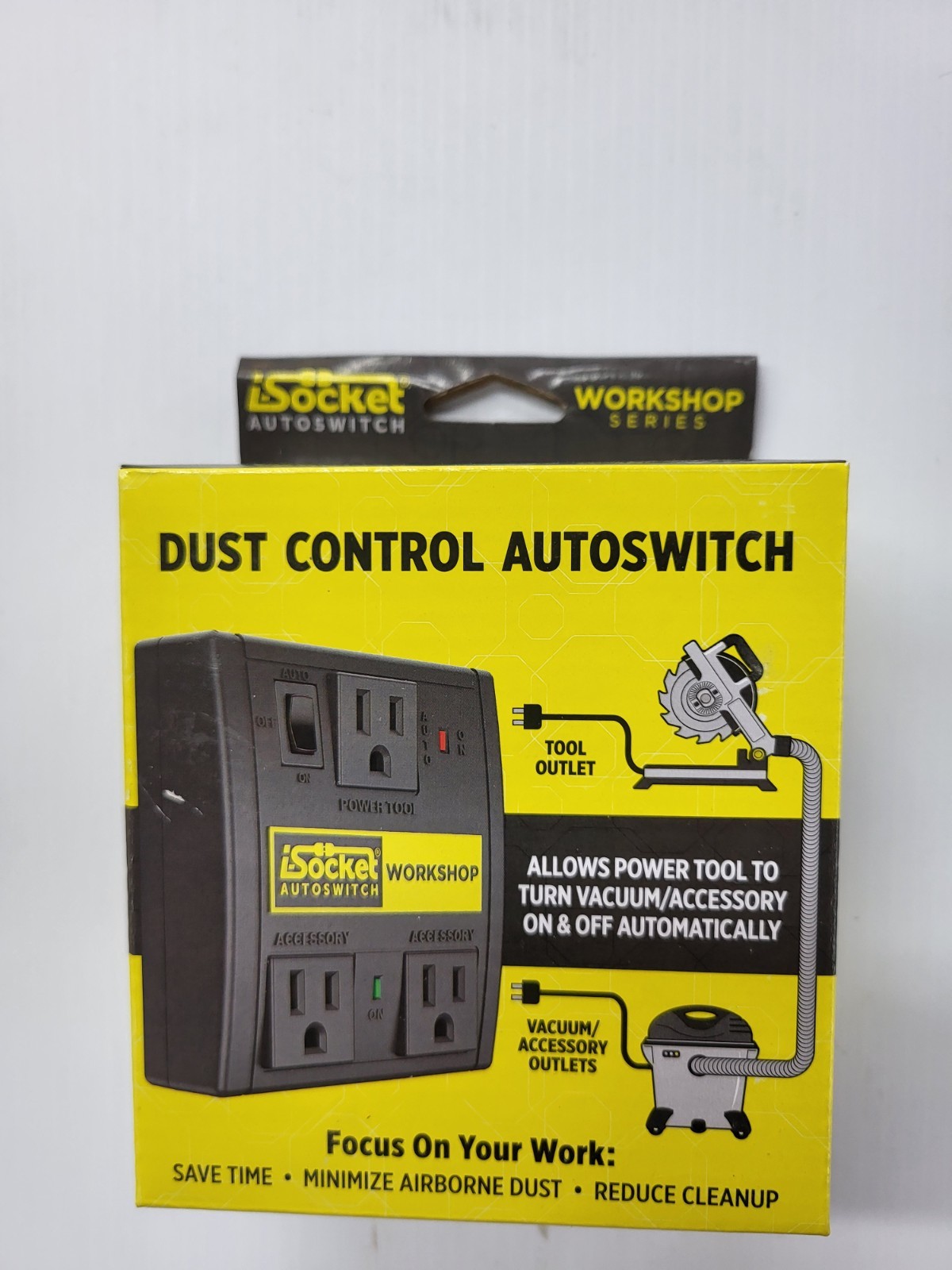 Automatic Vacuum Switch. Power Tool Activated On Off .