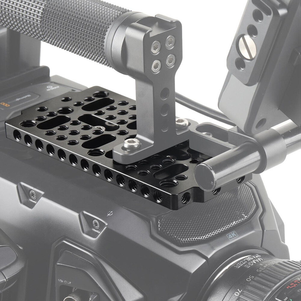 Niceyrig 1/4" 3/8" Thread Cheese Mounting Plate for Camera Tripod Rig