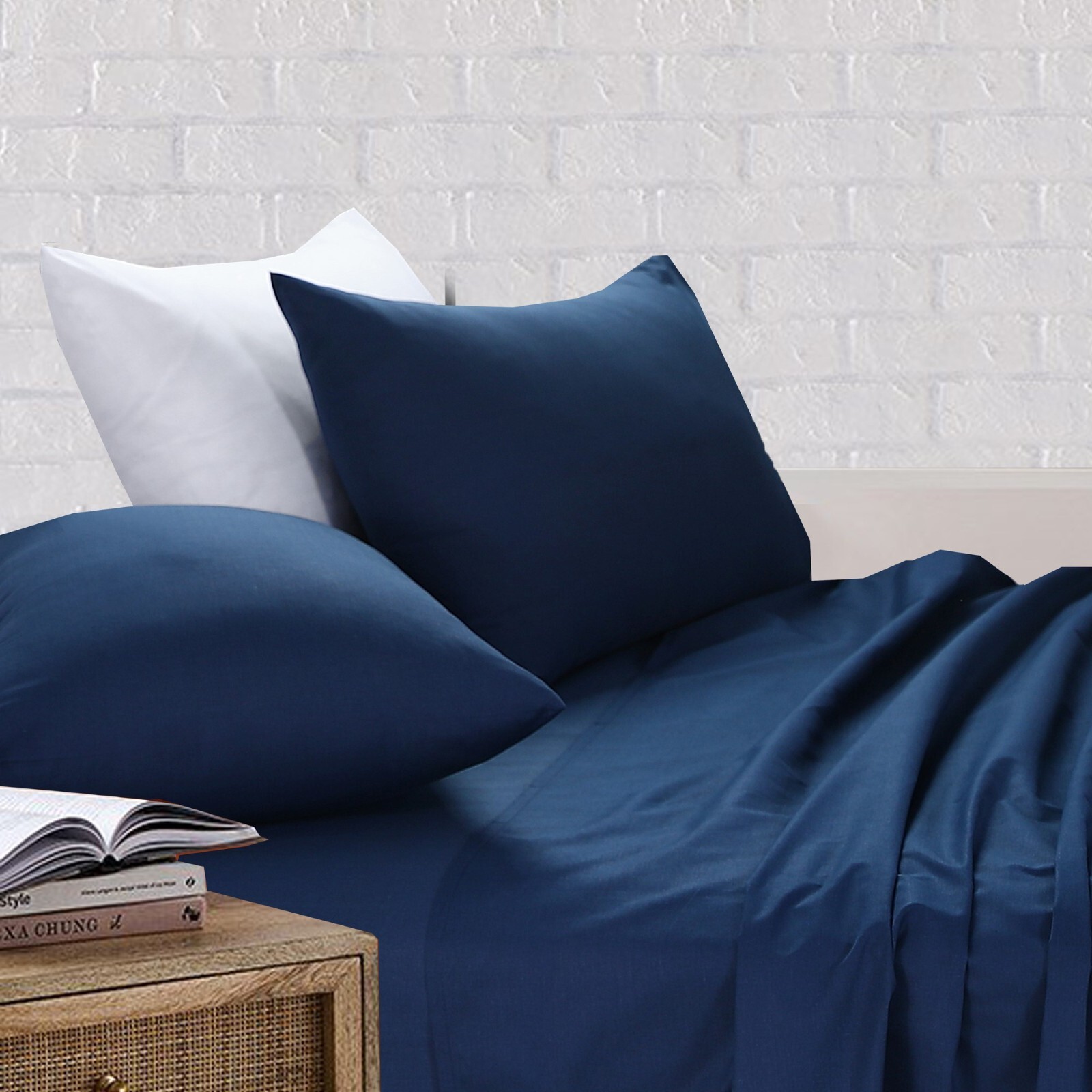 Bed Sheets Single Double King Queen King Single Super King Flat Fitted Sheet Set