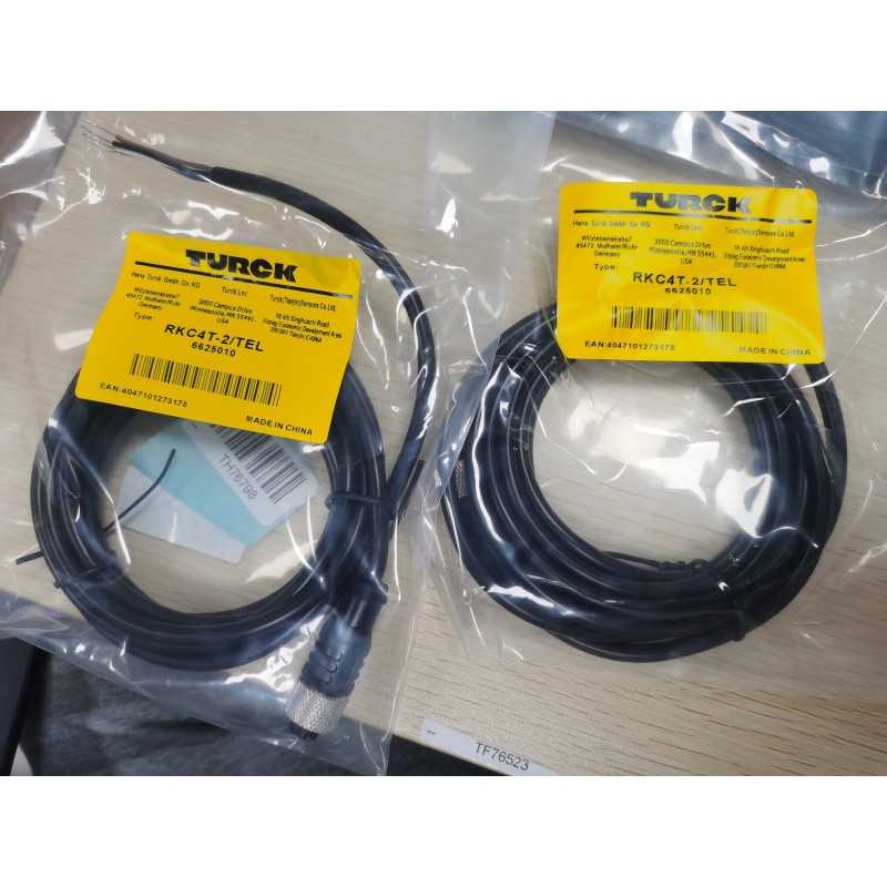 1pcs 6625010 RKC4T-2/TEL proximity switch sensor cable  brand new