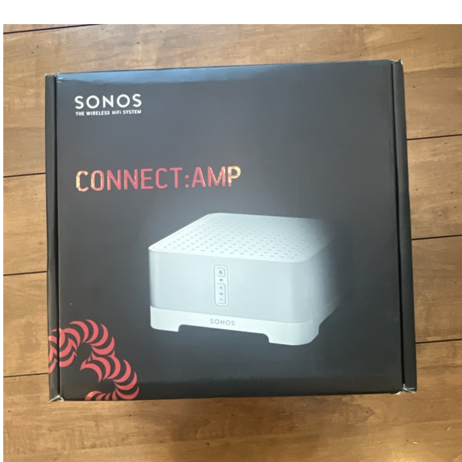 Sonos CONNECT:AMP Wireless 2-Channel Power Amplifier 200W White Gray 2013