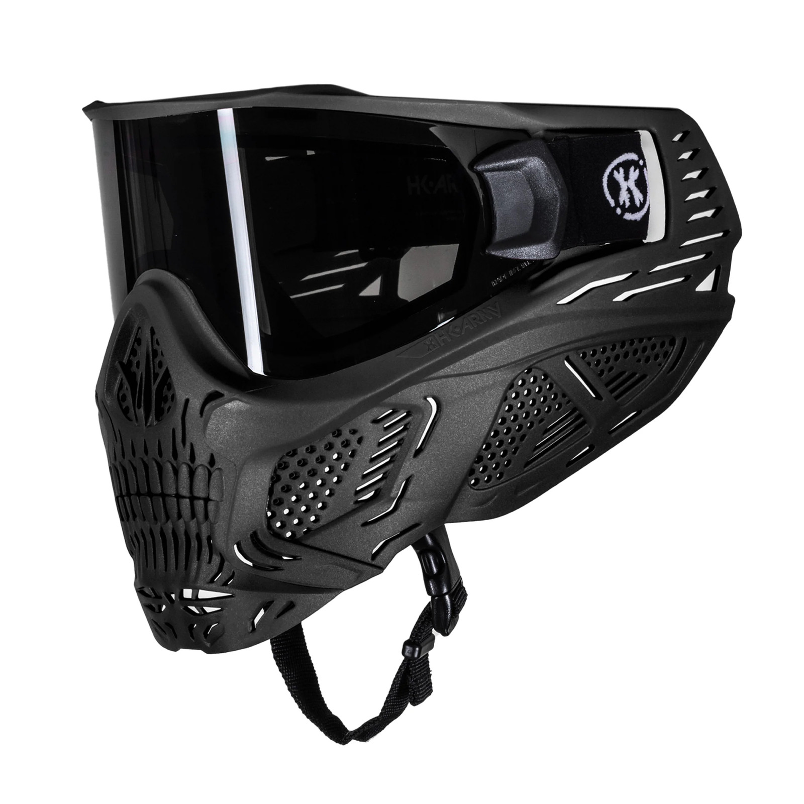 HK Army HSTL Skull Thermal Paintball Mask – Black / Smoke Lens | Anti-Fog HK ...