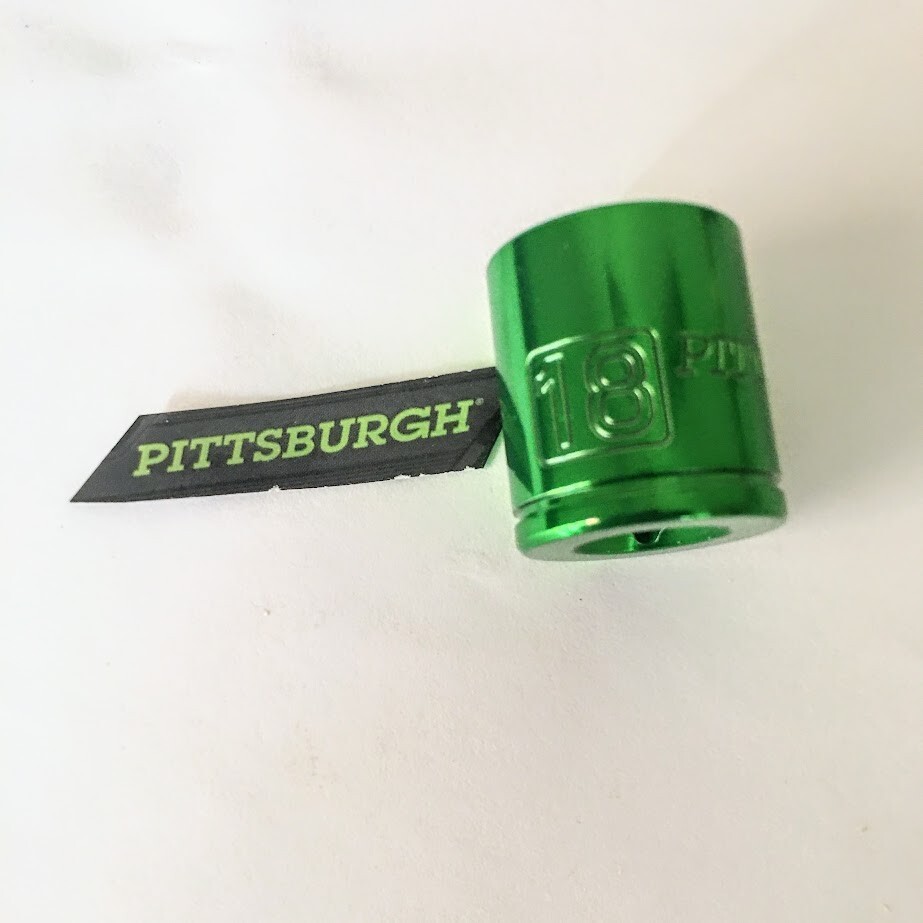 Pittsburgh Pro  18 mm x 3/8" Dr  Color Coded Socket -12 Pt - Free USA Shipping