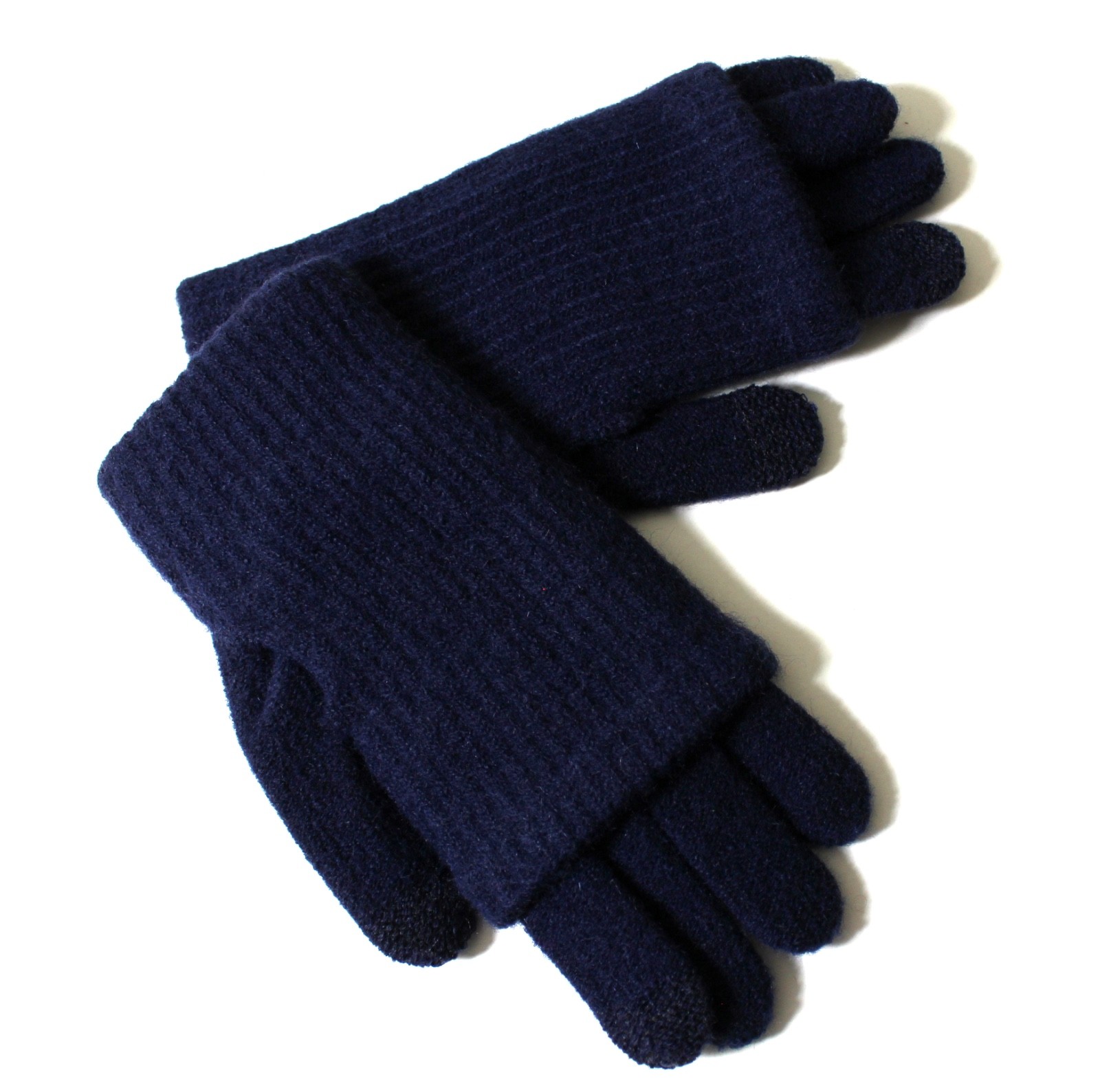 STEVE MADDEN Touchscreen Gloves One Size Navy Retail $20