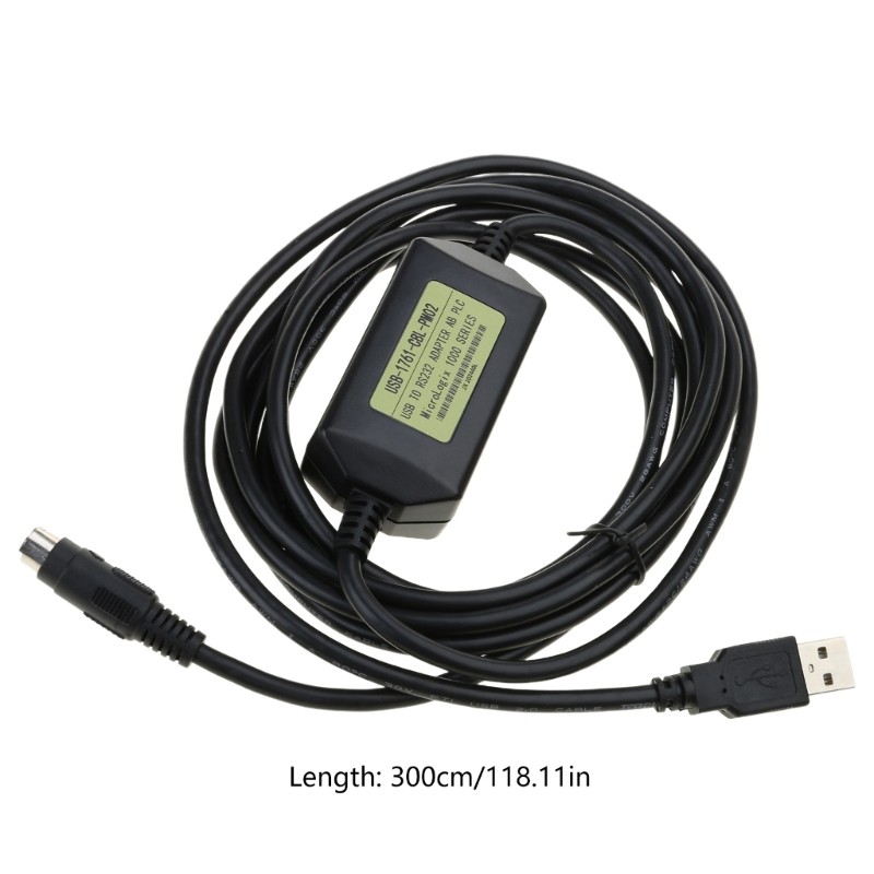 USB-1761-CBL-PM02 USB PLC Programming Cable For A B Micrologix 1000/1200/1500